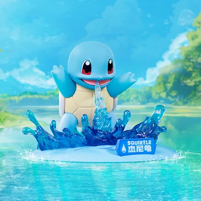 Gambar Funism Twinkmont Minifigure Squirtle - Biru