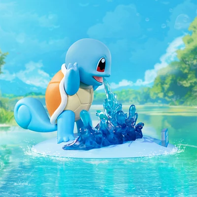 Gambar Funism Twinkmont Minifigure Squirtle - Biru