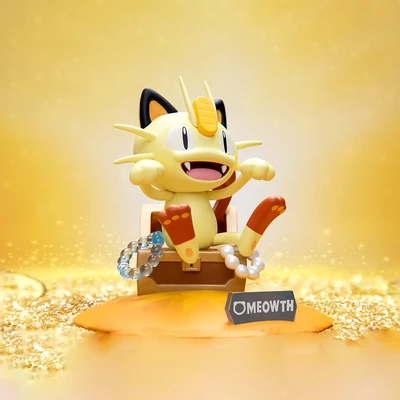 Gambar Funism Twinkmont Minifigure Meowth - Kuning