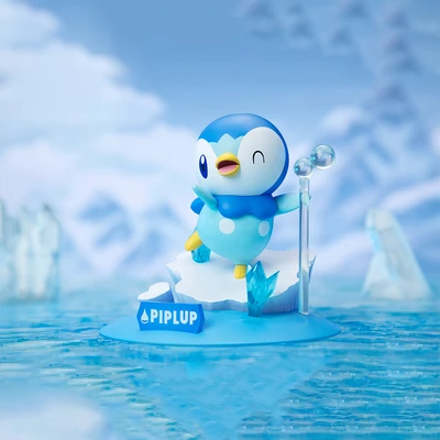 Gambar Funism Twinkmont Minifigure Piplup - Biru