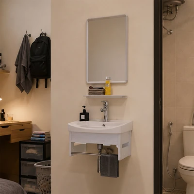 Gambar Informa Dori Set Kabinet Kamar Mandi - Putih