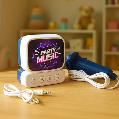 Gambar Kiddy Fun Waist Microphone Random