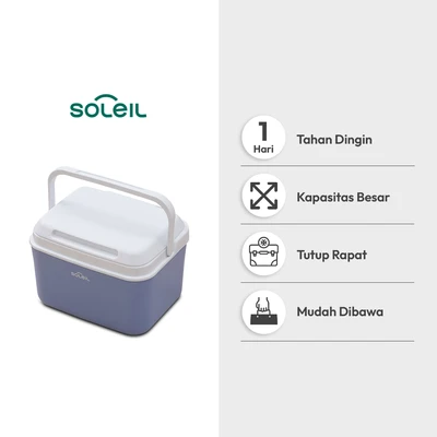 Gambar Soleil 5 Ltr Cooler Box - Biru Muda