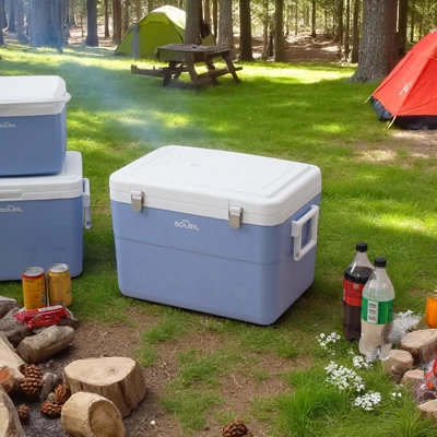 Gambar Soleil 45 Ltr Cooler Box - Biru Muda