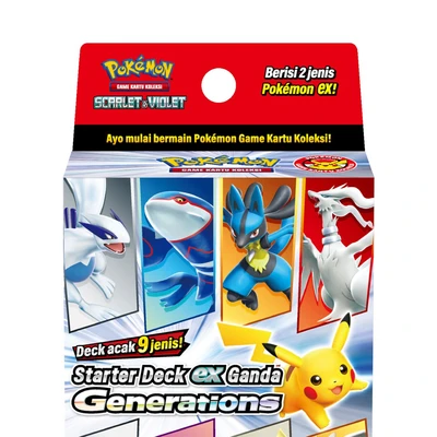 Gambar Pokemon Kartu Starter Deck Ex Ganda Generations Svm Random