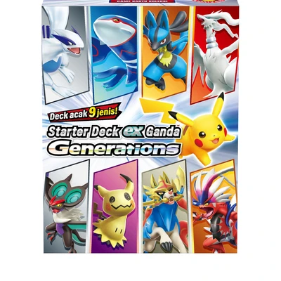 Gambar Pokemon Kartu Starter Deck Ex Ganda Generations Svm Random