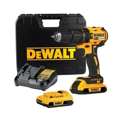 Gambar Dewalt Bor Impact Cordless 20V DCD7781D2-B1 - Kuning/Hitam