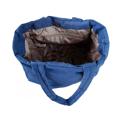 Gambar Ataru Tote Bag Puffy Nylon Medium - Biru