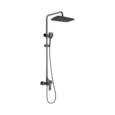 Gambar Acroz Elegante Set Shower Mandi  - Abu-Abu Gunmetal