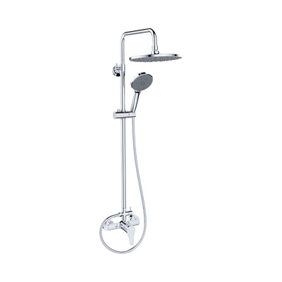 Gambar Acroz Set Essencio Shower Mandi - Metalik Chrome