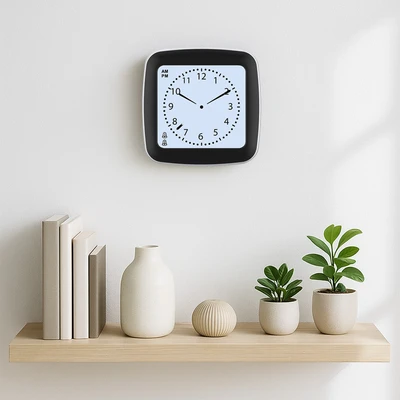 Gambar Forhom Jam Meja Lcd Digital - Hitam
