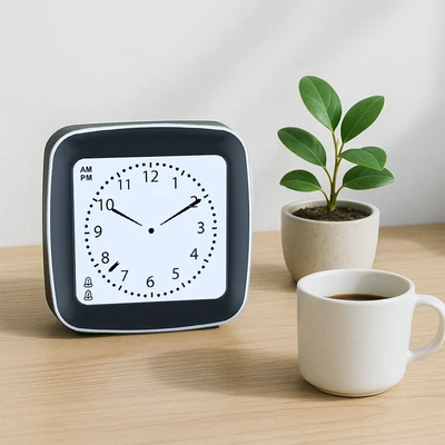Gambar Forhom Jam Meja Lcd Digital - Hitam