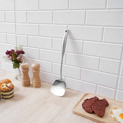 Gambar Culinart Spatula Chinese Turner Hollow - Silver