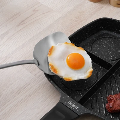 Gambar Culinart Spatula Chinese Turner Hollow - Silver