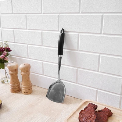 Gambar Culinart Spatula Chinese Turner - Silver/Hitam