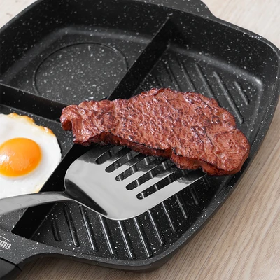 Gambar Culinart Spatula Turner Slotted - Silver/Hitam