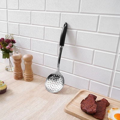 Gambar Culinart Sendok Saring - Silver/Hitam