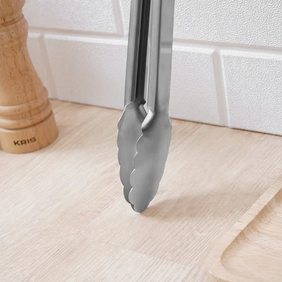Gambar Culinart Penjepit Makanan Stainless Steel 430 39 cm - Silver/Hitam