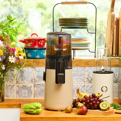 Gambar Hurom Slow Juicer H410/H70St-Bes02Be -  Krem