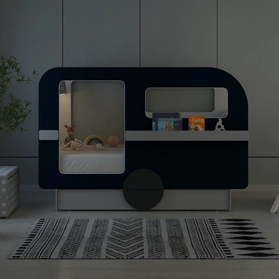 Gambar Informa Martin Caravan Tempat Tidur Anak - Biru