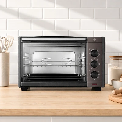 Gambar Kels Dixton Oven Elektrik 35 Liter 1000 Watt - Abu-Abu Tua