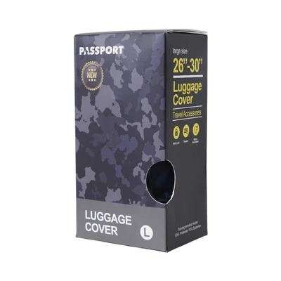 Gambar Passport Sarung Koper Charcoal Army Ukuran L - Mix