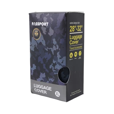 Gambar Passport Sarung Koper Charcoal Army Ukuran XL - Mix