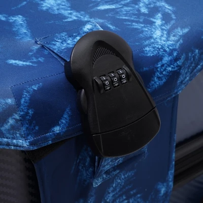 Gambar Passport Sarung Koper Sea Breeze Ukuran M - Biru