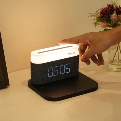 Gambar Forhomjam Digital Dengan Wireless Charger Nsl