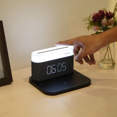 Gambar Forhomjam Digital Dengan Wireless Charger Nsl