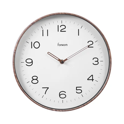 Gambar Forhom Orestad Jam Dinding Wooden 30 cm - Cokelat