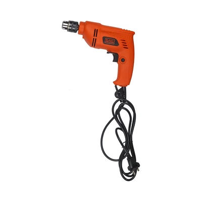 Gambar Black & Decker Bor Listrik 400 Watt 10 mm - Oranye