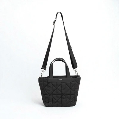 Gambar Ilook Tas Selempang Puffy Graphic Quilted - Hitam