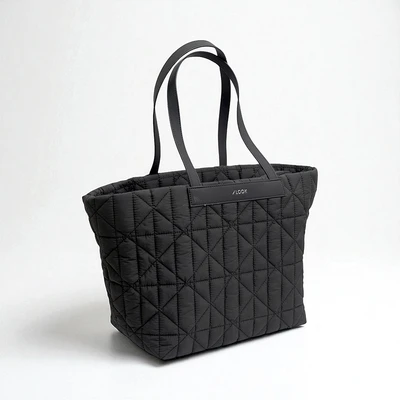 Gambar Ilook Tas Bahu Puffy Graphic Quilted - Hitam