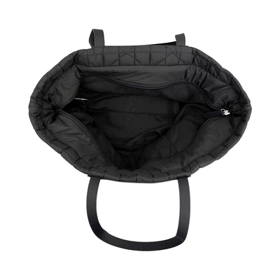 Gambar Ilook Tas Bahu Puffy Graphic Quilted - Hitam