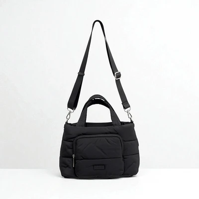 Gambar THYS Tas Selempang Puffy Quilted - Hitam