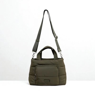 Gambar THYS Tas Selempang Puffy Quilted - Hijau