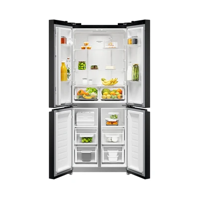 Gambar Electrolux Kulkas 4 Pintu Side By Side 457 Liter EQE4200AB - Hitam