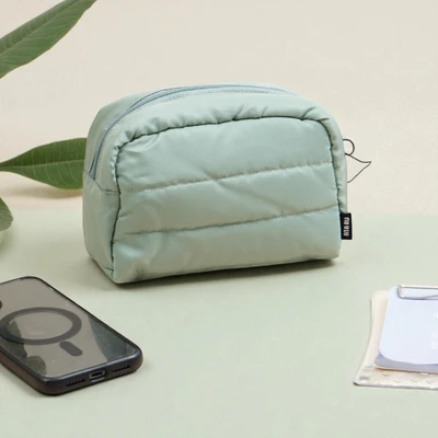 Gambar Ataru Ukuran M Pouch Puffy - Hijau Sage