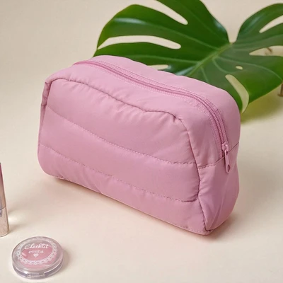 Gambar Ataru Ukuran L Pouch Puffy - Pink Dusty