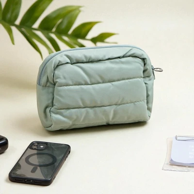 Gambar Ataru Ukuran L Pouch Puffy - Hijau Sage