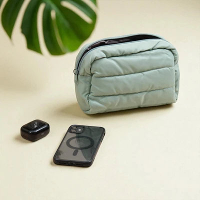 Gambar Ataru Ukuran L Pouch Puffy - Hijau Sage