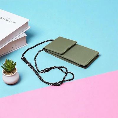 Gambar Ataru Tas Selempang Handphone Basic - Hijau Forest