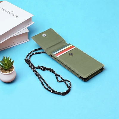 Gambar Ataru Tas Selempang Handphone Basic - Hijau Forest