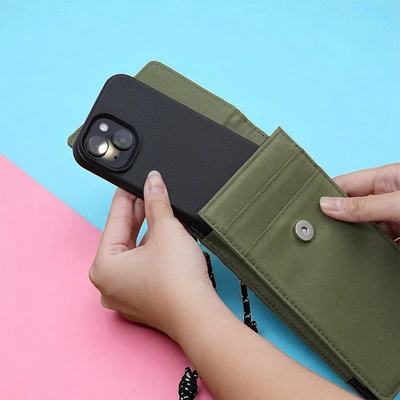 Gambar Ataru Tas Selempang Handphone Basic - Hijau Forest