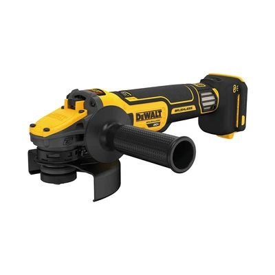 Gambar Dewalt Mesin Gerinda Tangan Cordless 100 mm 20 Volt DCG409VSN-B1 - Kuning/Hitam