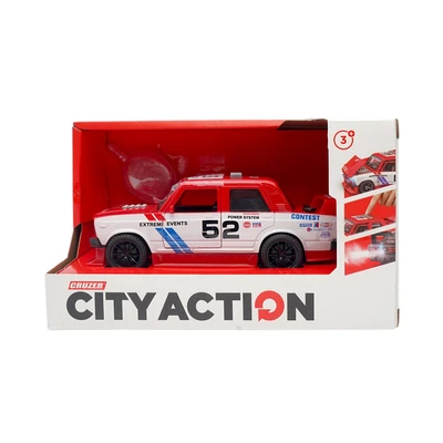 Gambar Cruzer 1:32 City Action Friction Turbocharged Two Random