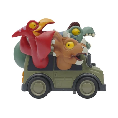 Gambar Cruzer City Action Friction School Bus Dinosaur - Mix