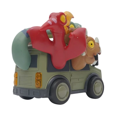 Gambar Cruzer City Action Friction School Bus Dinosaur - Mix