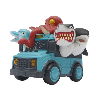 Gambar Cruzer City Action Friction School Bus Ocean - Mix